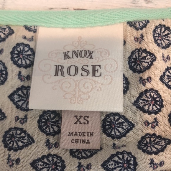 Knox Rose Boho Bell Sleeve Dress Extra Small - Picture 7 of 11